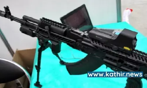 உள்நாட்டில் தயாரிக்கப்பட்ட AK-203 தாக்குதல் துப்பாக்கி - இந்திய ராணுவத்தின் சக்தி அதிகரிப்பு!