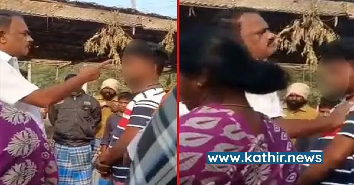 நீ எப்படி டா கோயிலுக்குள் போன? பட்டியலின வாலிபரை கெட்ட வார்த்தையால் திட்டிய தி.மு.க நிர்வாகி!