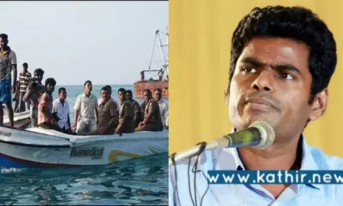 மீனவர்கள் மீது தாக்குதல் நடத்திய இலங்கை: நடவடிக்கை எடுக்க பா.ஜ.க தலைவர் அண்ணாமலை உடனடி கடிதம்