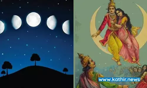 சந்திரனின் வளர்பிறை தேய்பிறை உருவான புராணக்கதை