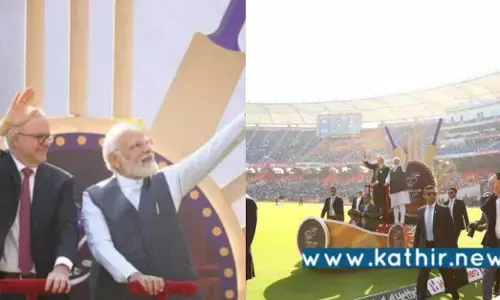 இந்தியா மற்றும் ஆஸ்திரேலியா இடையிலான டெஸ்ட் தொடர்: முதல் முறையாக கண்டுகளிக்கும் இரு நாட்டு பிரதமர்கள்!