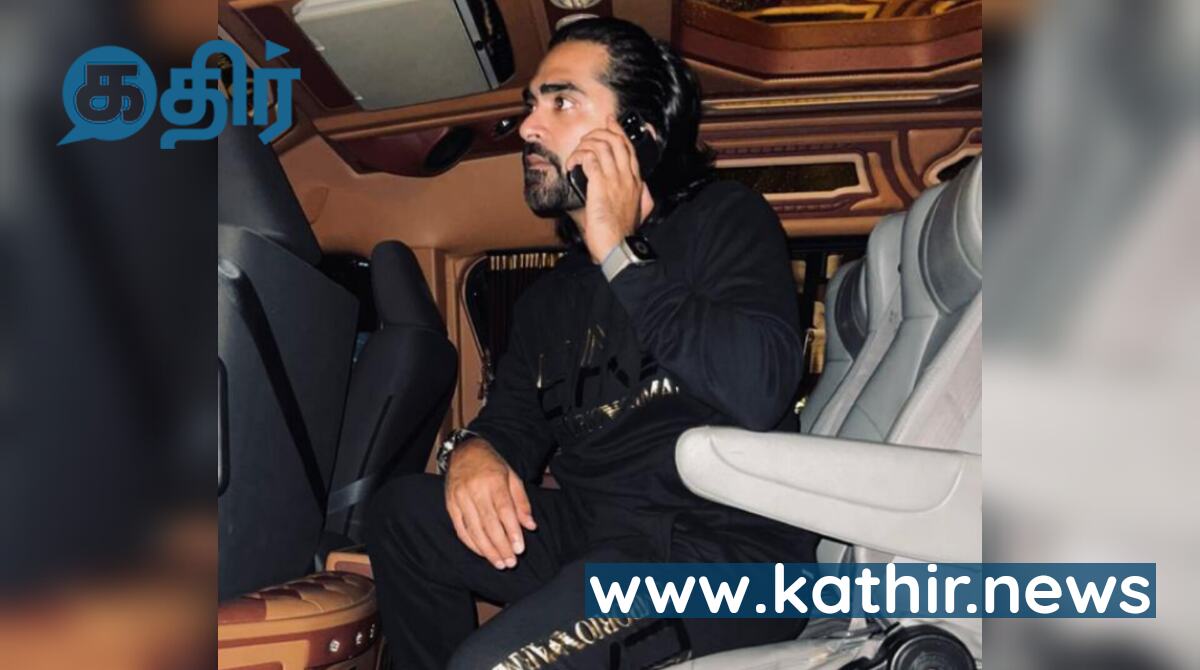 செம்ம ஸ்டைலான தோற்றத்தில் சென்னை திரும்பிய சிம்பு!