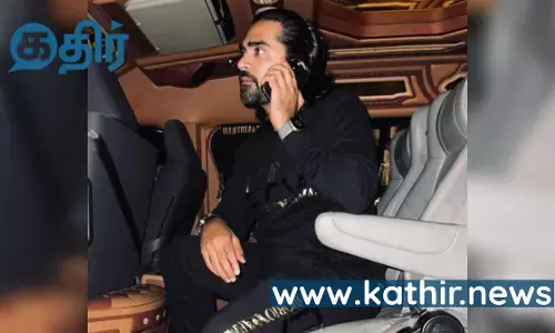 செம்ம ஸ்டைலான தோற்றத்தில் சென்னை திரும்பிய சிம்பு!