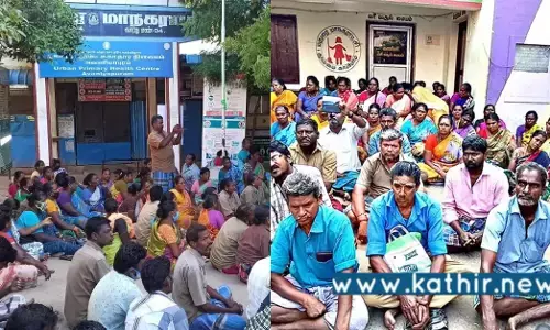 தூய்மை பணியாளர்களுக்கு சம்பளம் வழங்காத மாநகராட்சி: கவலையுடன் போராட்டத்தில் ஈடுபட்ட அவலம்!