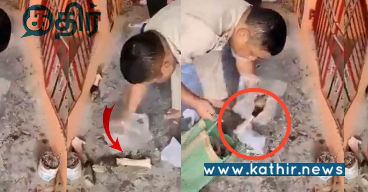 இந்து கோவிலில் மாட்டின் எலும்பு துண்டுகள்: மர்ம நபர்களின் அட்டூழியம்... பரபரப்பில் பக்தர்கள்?