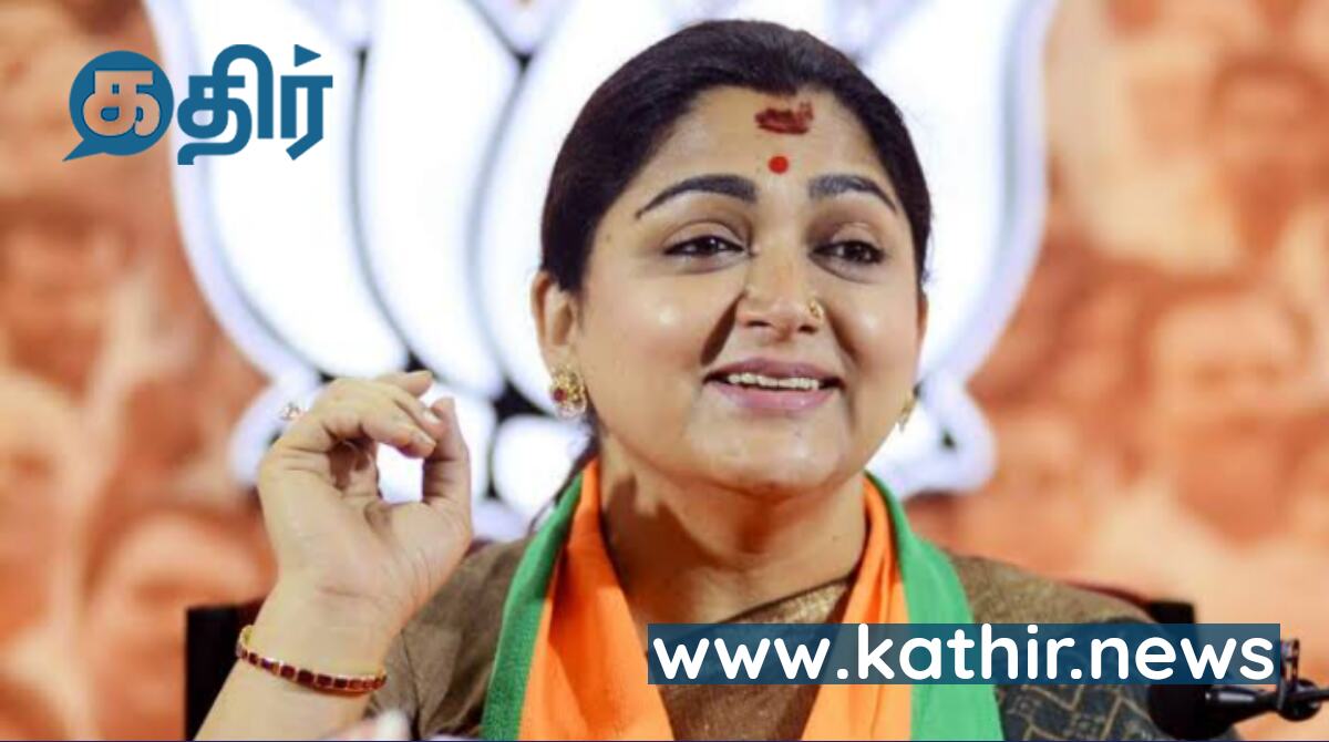 நீங்க மட்டும் மதம் மாறலையா? - கேள்வி கேட்டவர்களுக்கு குஷ்பு கொடுத்த பளீர் பதிலடி