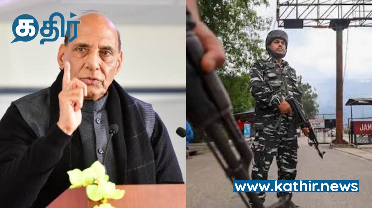 இனி பதிலடிதான் - ஒற்றை வார்த்தையால் எதிரிகளை அலறவிட்ட ராஜநாத் சிங்!