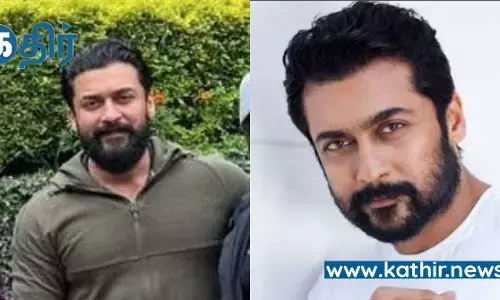 வைரலாகும் சூர்யாவின் புதிய தோற்றம் -   எதற்காக இந்த எடை கூடிய மாற்றம்?