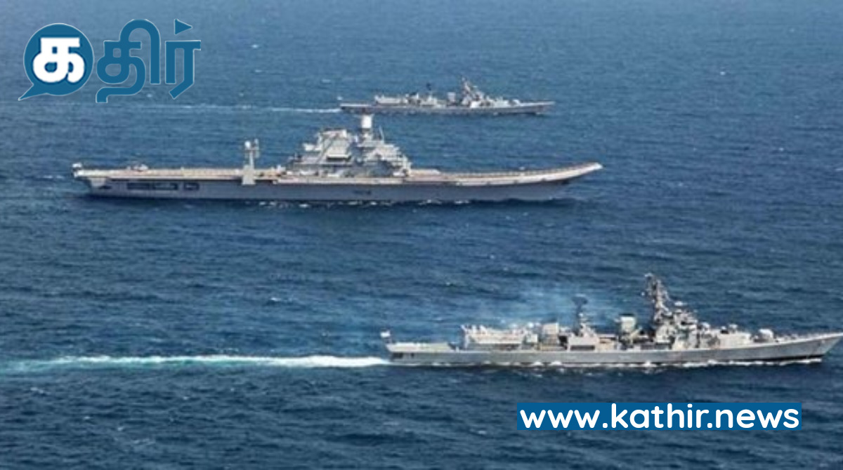 'சமுத்திர சக்தி' கூட்டு பயிற்சி தொடங்கியது: எந்த இரு நாடுகளுக்கு இடையே நடைபெறுகிறது தெரியுமா?