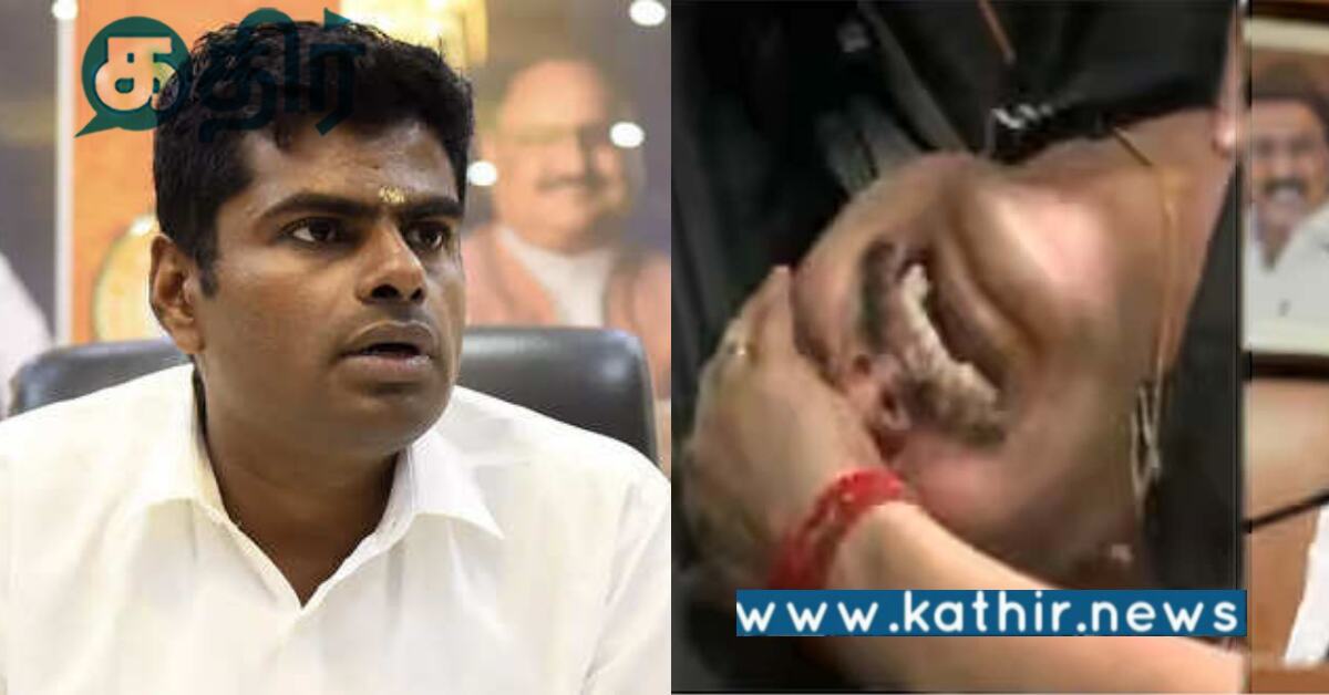 அமைச்சர் கைது நடவடிக்கை.. பழிவாங்கும் எண்ணம் பா.ஜ.கவிற்கு இல்லை.. அண்ணாமலை பேட்டி!