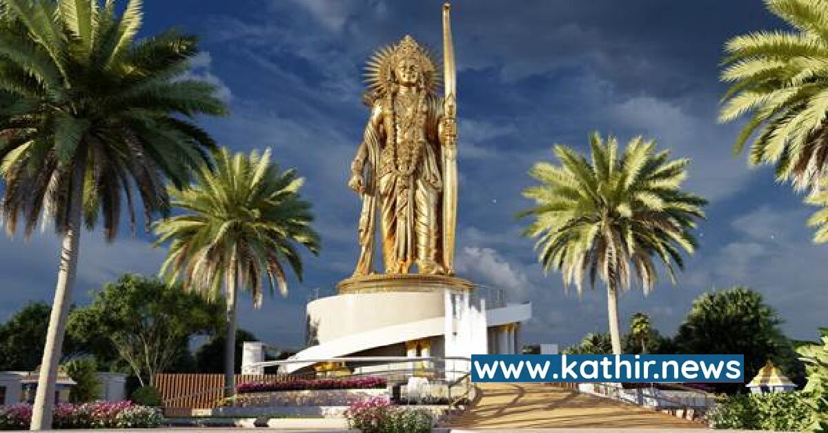 சனாதன தர்மம் உலகெங்கும் பரவும்: 108 அடி உயர ஸ்ரீ ராமர் சிலைக்கு மத்திய  அமைச்சர் அமித் ஷா அடிக்கல்!