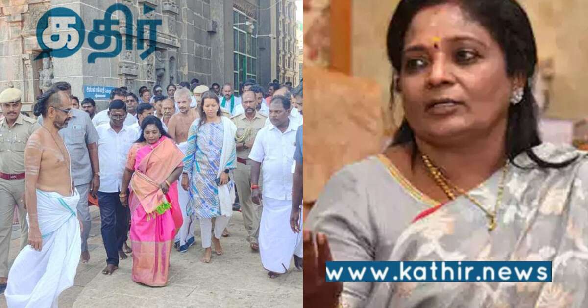 தமிழை வளர்த்ததே ஆன்மிகம் தான்.. புதுவை கவர்னர் தமிழிசை சௌந்தர்ராஜன் பேட்டி..