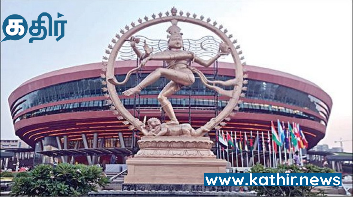 ஜி-20 மாநாட்டு அரங்கில் சுவாமி மலையில் தயாரான நடராஜர் சிலை!