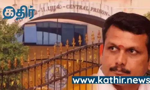 ஜாமீனை கண்ணுல காட்டுங்கப்பா...! புழல் சிறையில் கேட்கும் கரூர் தல புலம்பல் சத்தம்...!