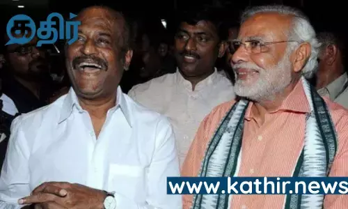 சொன்னார் மோடி.. செய்தார் சூப்பர் ஸ்டார்..! வாயிலும், வயிற்றிலும் அடித்துக்கொண்டு கதறும் இடதுசாரிகள்...!