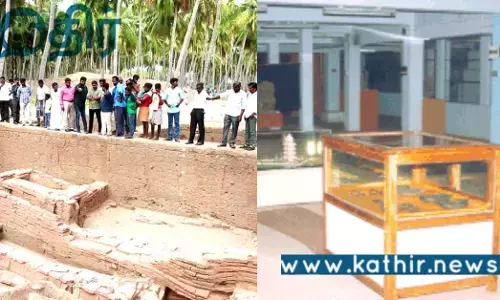 தொல்லியல் துறை சார்பில் பரிசுப் பொருட்கள் விற்பனை அங்காடி.. மீட்கப்படும் இந்திய கலாச்சாரம்..