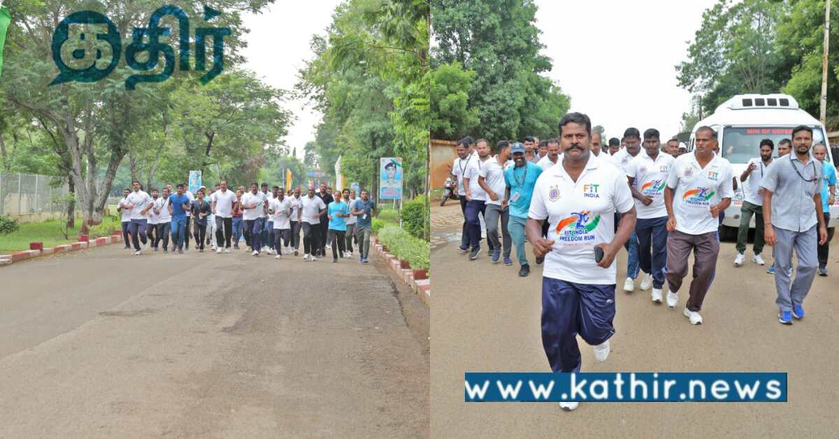 சென்னை: சர்தார் வல்லபாய் படேலின் நினைவாக ஒற்றுமைக்கான ஓட்டம்..