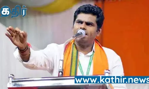 3 மாதத்தில் கரூர் மேயர் சிறை செல்வது உறுதி! பாதயாத்திரையில் அண்ணாமலை!