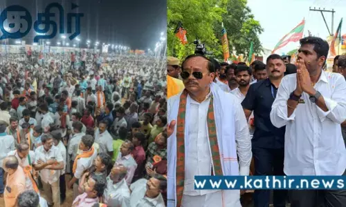 எக்கச்சக்கமான புகார் மனுக்கள்..  மாற்றத்தை நோக்கிய தமிழக மக்களுக்கு ஒளியாய் வந்த அண்ணாமலை..