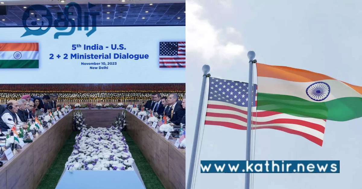 இந்தியா - அமெரிக்கா இடையே தொழில்நுட்ப ஒத்துழைப்பு.. புதுமைக் கண்டுபிடிப்பு ஊக்குவிப்பு..