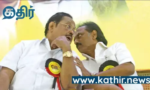 சீனியர்ன்னா ஓரமா போங்க! திமுகவில் துரைமுருகனுக்கு ஏற்பட்ட பரிதாப நிலை... பரபர பின்னணி...