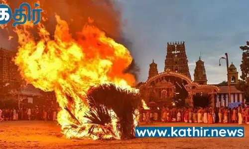 திருக்கார்த்திகை திருநாள் அன்று சொக்கப்பனை கொளுத்துவதன் காரணம் திருக்கார்த்திகை திருநாள் அன்று சொக்கப்பனை கொளுத்துவதன் காரணம்