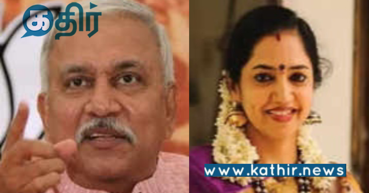 தி.மு.க தான் காரணமா? வாக்குமூலம் தத்த தமிழச்சி தங்கபாண்டியன்.. நாராயணன் திருப்பதி கேள்வி..