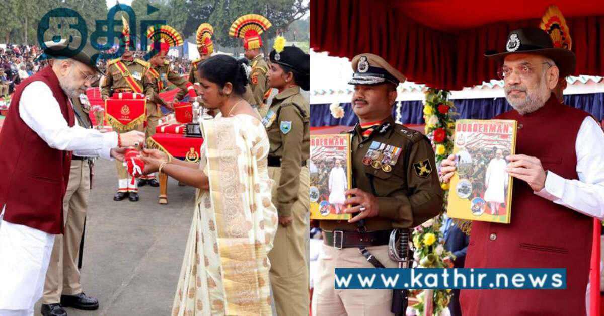 எல்லைப்படை வீரர்களைக் கொண்டாடும் மோடி அரசாங்கம்.. பெருமிதமாகக் கூறிய அமித்ஷா..