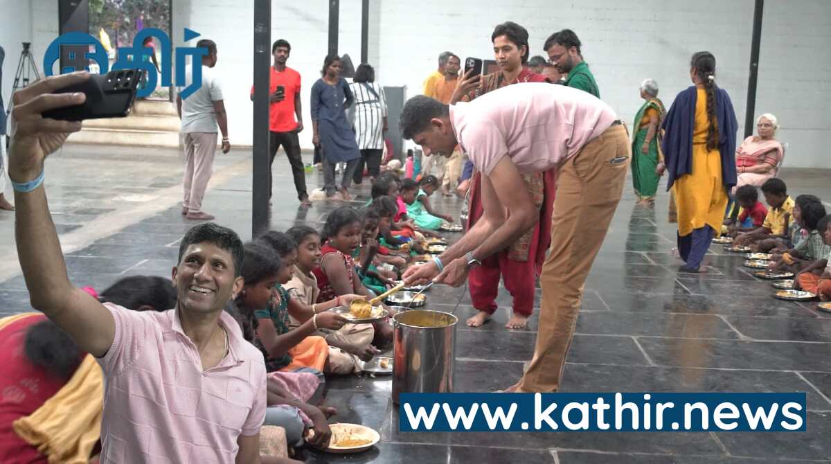 ஈஷாவிற்கு வந்த கிரிக்கெட் வீரர்... பழங்குடி குழந்தைகளுக்கு ஸ்பெஷல் அட்வைஸ்!