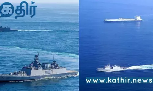 இந்திய வளர்ச்சியை பிடிக்காத நாடுகள் செய்யும் சூழ்ச்சிகள்.. பாதுகாப்பை அதிகரித்த இந்திய கடற்படை..