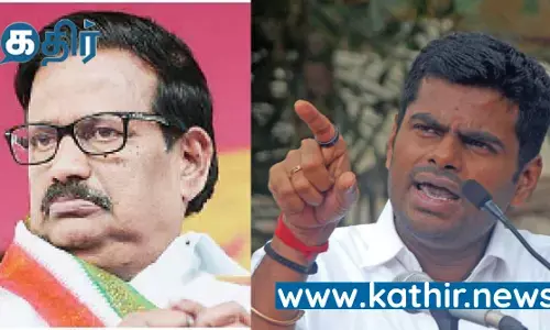 சரியான டேட்டா வைத்து பேச வேண்டும்! கே. எஸ். அழகிரிக்கு பதிலடி கொடுத்த அண்ணாமலை!