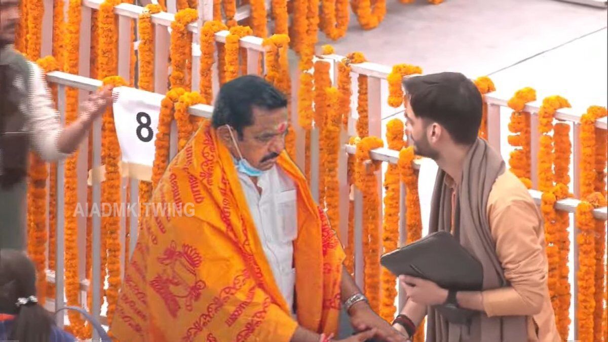 எடப்பாடி பழனிச்சாமி அயோத்தி விழாவில் கலந்து கொண்டாரா? திமுகவினர் பரப்பும் தகவல்!