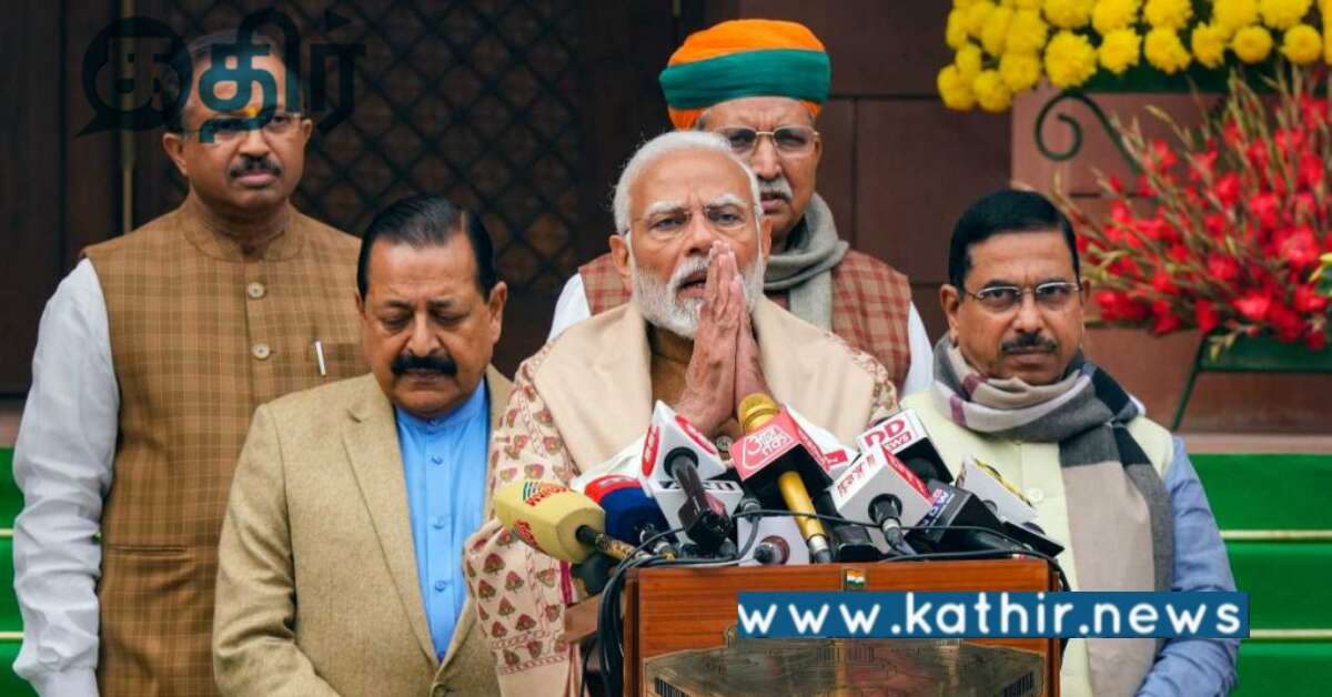 புதிய அரசு அமைக்கப்பட்ட பின், முழு பட்ஜெட்டை உங்கள் முன் சமர்ப்பிப்போம்.. மோடி சூளுரை..