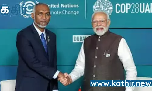 மாலத்தீவில் உள்ள இந்தியப் படைகளை மே 10- ஆம் தேதிக்குள் முழுமையாக விலக்கிக் கொள்ள இந்தியா-மாலத்தீவுகள் ஒப்பந்தம்!