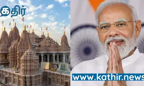அபுதாபியில் எழுப்பியுள்ள இந்து கோவில்! பிரதமர் மோடி திறப்பு!