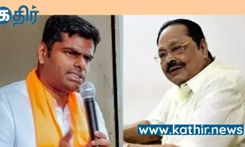 வாயைக் கொடுத்து வம்பில் மாட்டிக்கொண்ட துரைமுருகன் - தக்க பதிலடி கொடுத்த அண்ணாமலை!