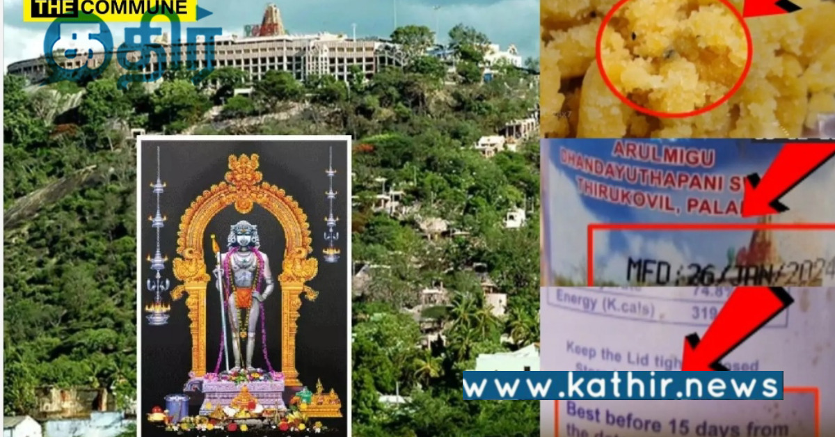 பழனி கோவிலில் காலாவதியான பிரசாதம் வழங்கப்பட்டதா.. பக்தர்கள் வேதனை..