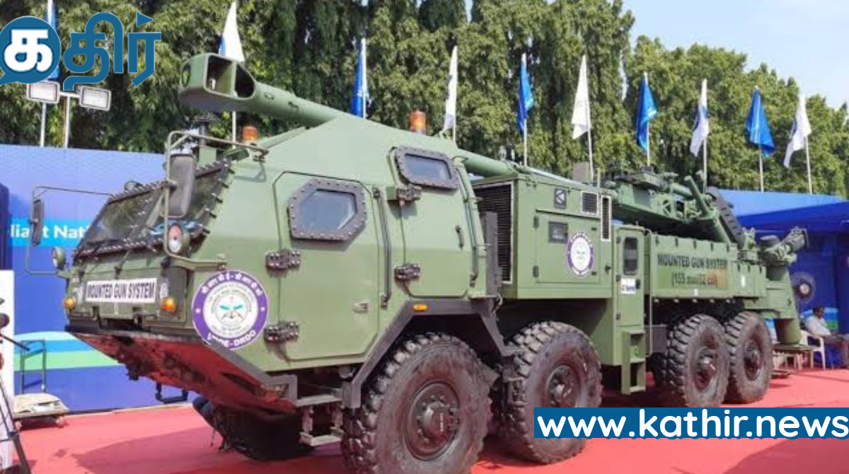 இந்திய படைக்கு நன்மை சேர்க்க மஹாராஷ்டிராவின் புனேயில் DRDO-ஆல் வெளியிடப்பட்ட பீரங்கி துப்பாக்கி அமைப்பு!
