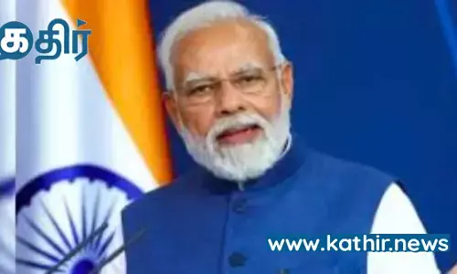 சதீஷ் காரில் ரூபாய் 34,400 கோடி மதிப்பிலான பத்து வளர்ச்சி திட்டங்கள்- அடிக்கல் நாட்டிய பிரதமர் மோடி!