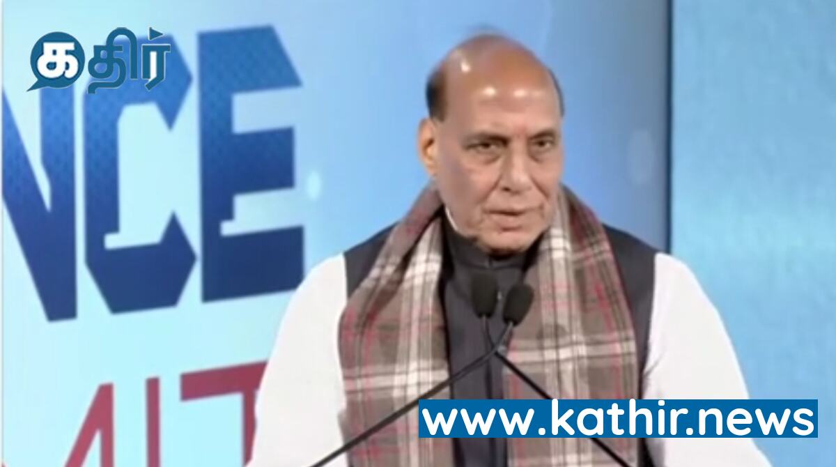 பாதுகாப்புத் துறையில் சுயசார்பு அடையும் இந்தியா - ராஜ்நாத் சிங் பேச்சு!