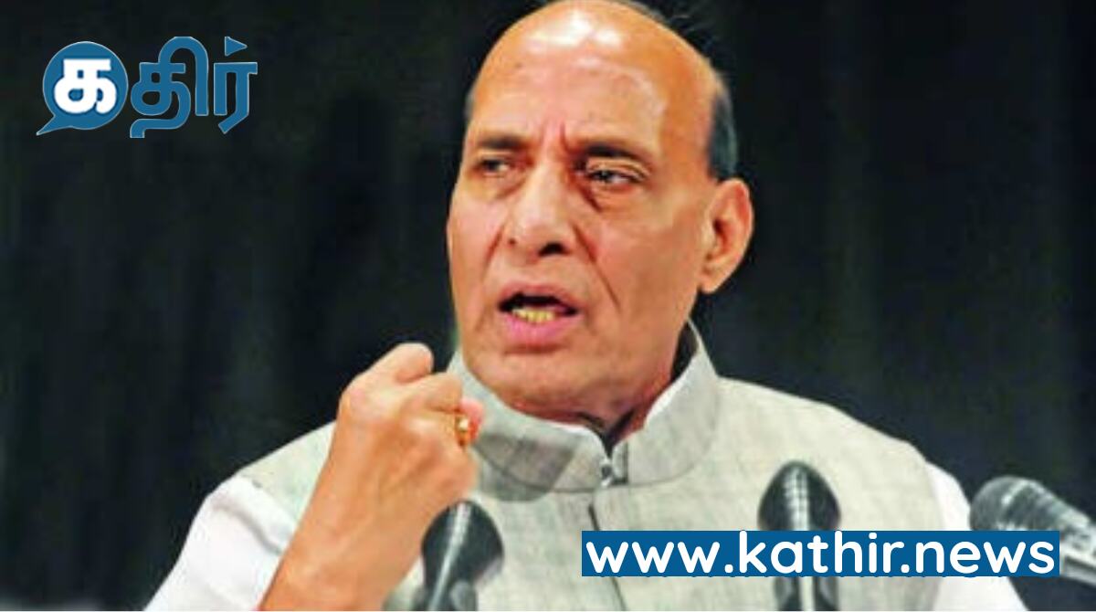 ரூபாய் 1.10 லட்சம் கோடியை கடந்த பாதுகாப்புத் தளவாட உற்பத்தி- ராஜ்நாத் சிங் தகவல்!