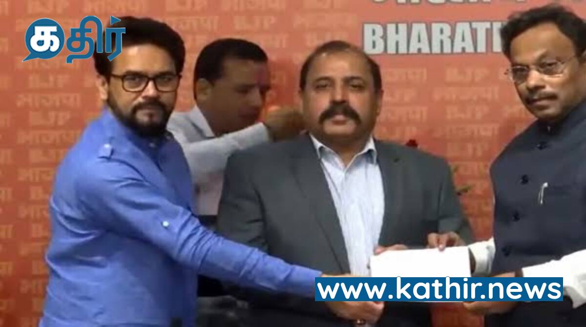 பாஜகவில் இணைந்த இந்திய விமானப்படையின் முன்னாள் தலைமைத் தளபதி!