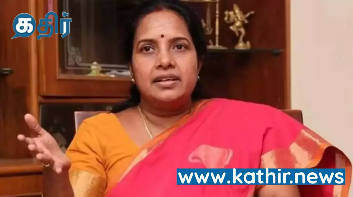 பிரிவினை சித்தாந்தத்தை அடிப்படையாகக் கொண்ட திமுக - வானதி சீனிவாசன் விமர்சனம்..!