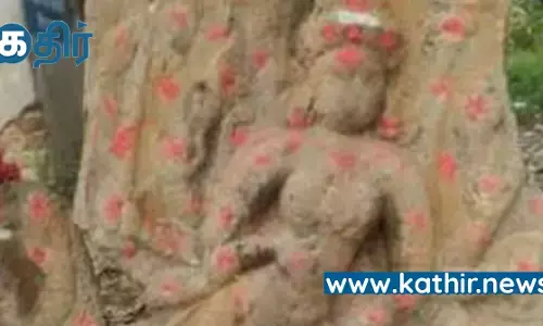 மதுராந்தகம் அருகே எட்டாம் நூற்றாண்டைச் சேர்ந்த கொற்றவை சிற்பம் கண்டுபிடிப்பு!
