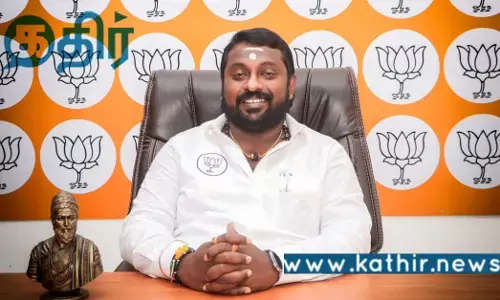 அமெரிக்க மாநாட்டில் சிறப்பு விருந்தினர்.. இளம் அரசியல்  தலைவராக மிளிரும் எஸ்.ஜி.சூர்யா..