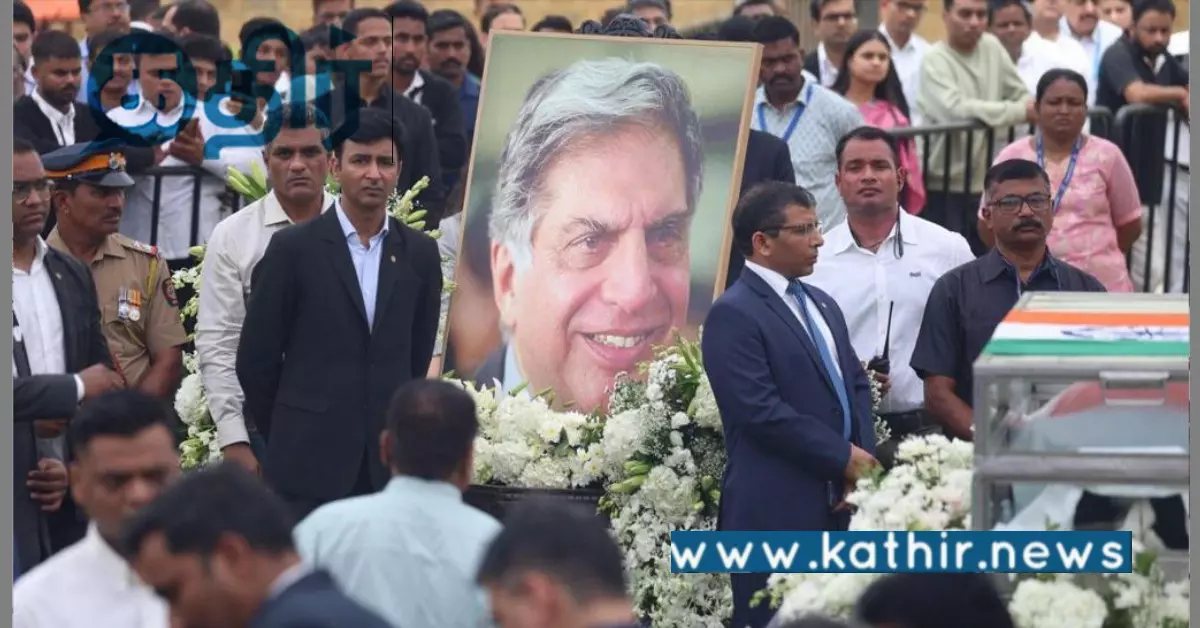 விடை பெற்ற பிரபல தொழிலதிபர் ரத்தன் டாடா.. முழு அரசு மரியாதை உடன் தகனம்..