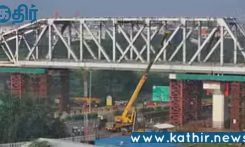 மேக் இன் இந்தியா திட்டத்தில் முன்னேறும் இந்தியா:60 மீட்டர் நீளமுள்ள ஸ்டீல் பாலம் தொடங்கப்பட்டது