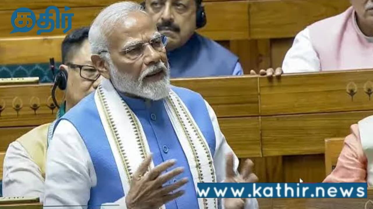 தேசமே முதல் இதுவே பாஜக மாடல் - மோடியின் அசத்தல் உரை!