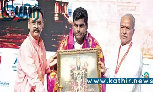 அரசின் பிடியில் இருந்து கோவில்கள் முற்றிலும் விடுவிக்கப்படும்: அண்ணாமலை உறுதி!