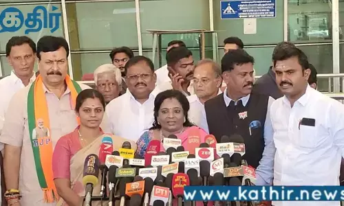 செங்கல்லை அகற்றுவது மட்டுமின்றி தமிழக சட்டப்பேரவையில் செங்கோலையே நிறுவுவோம்-தமிழிசை சௌந்தரராஜன்!.